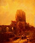 Moorish Tower on the Bridge at Cordova by David Roberts